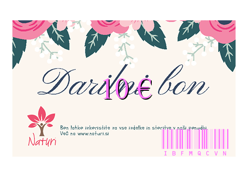 Darilni bon za 10 €